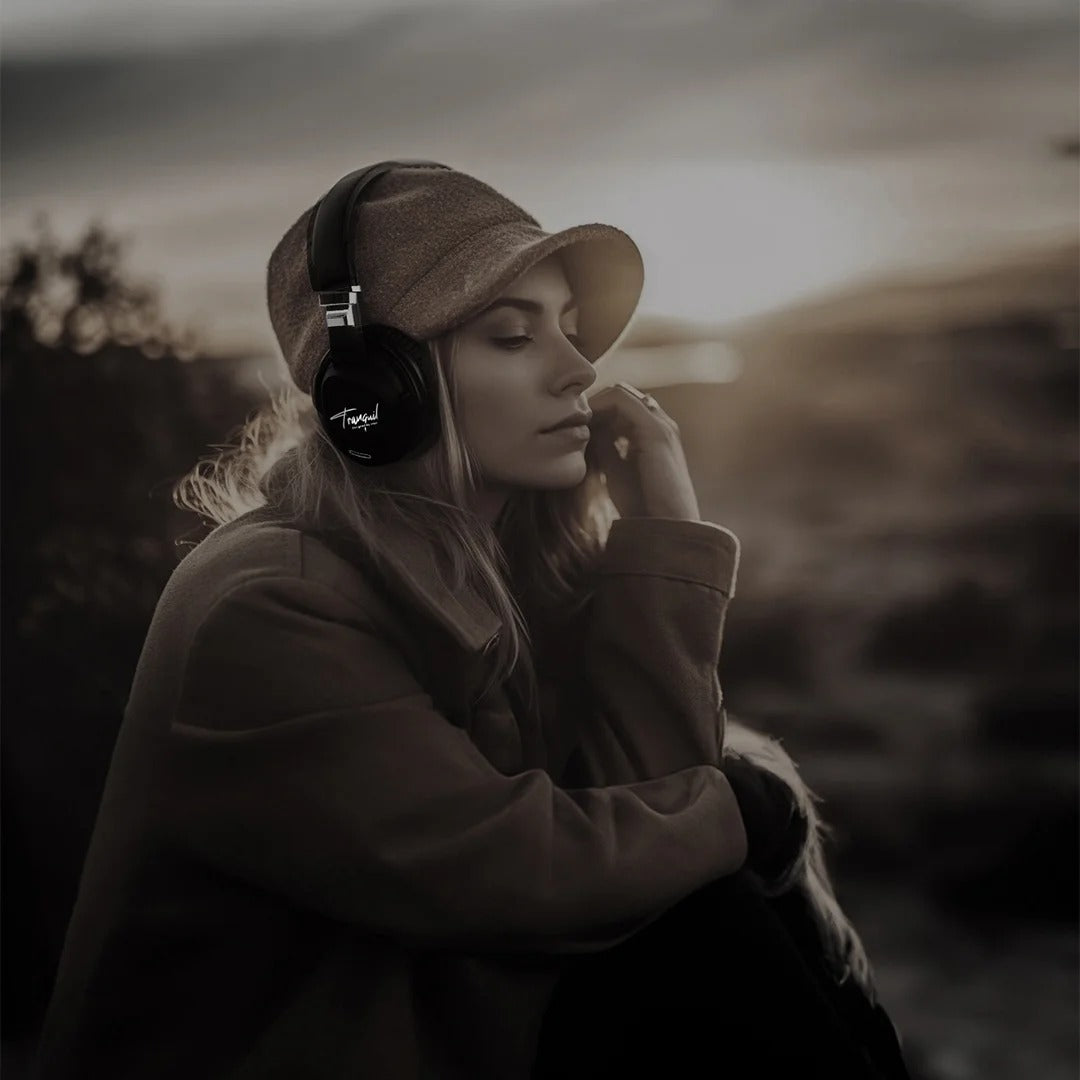 Pawa Tranquil Anc Wireless Headphone - Black