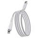 Benks D47 Braided Cable - Type C to Lightning - PD 30W 1 Meter White