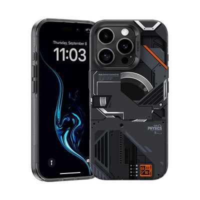 Benks Magnetic Mecha Series Case for iPhone 16 Pro black