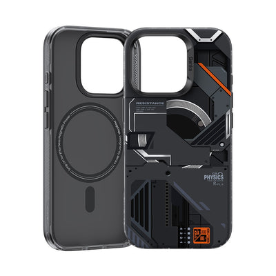 Benks Magnetic Mecha Series Case for iPhone 16 Pro black