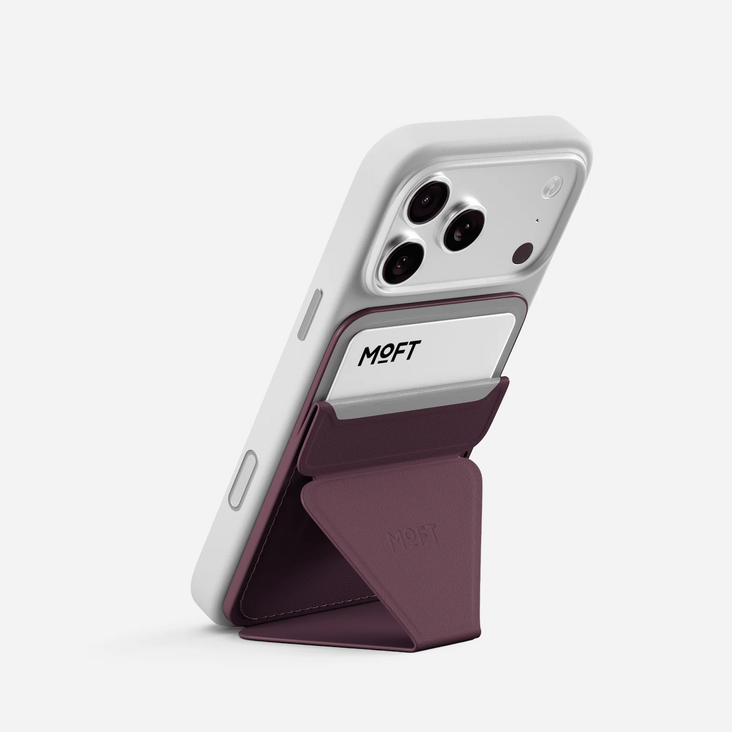 Moft Trackable Snap-on Phone Stand & Wallet