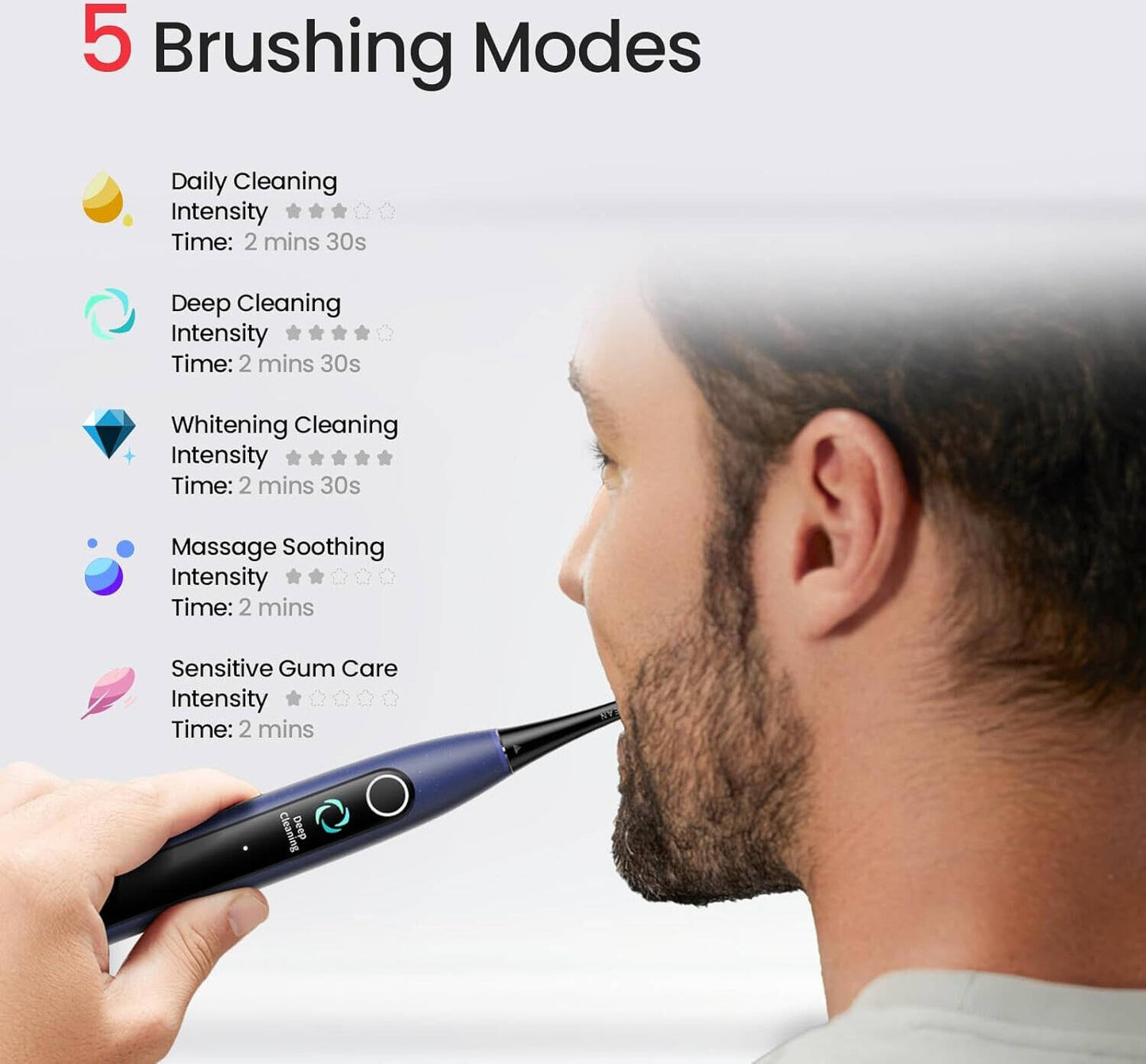 Oclean X Lite Smart Sonic Electric Toothbrush Travel Set