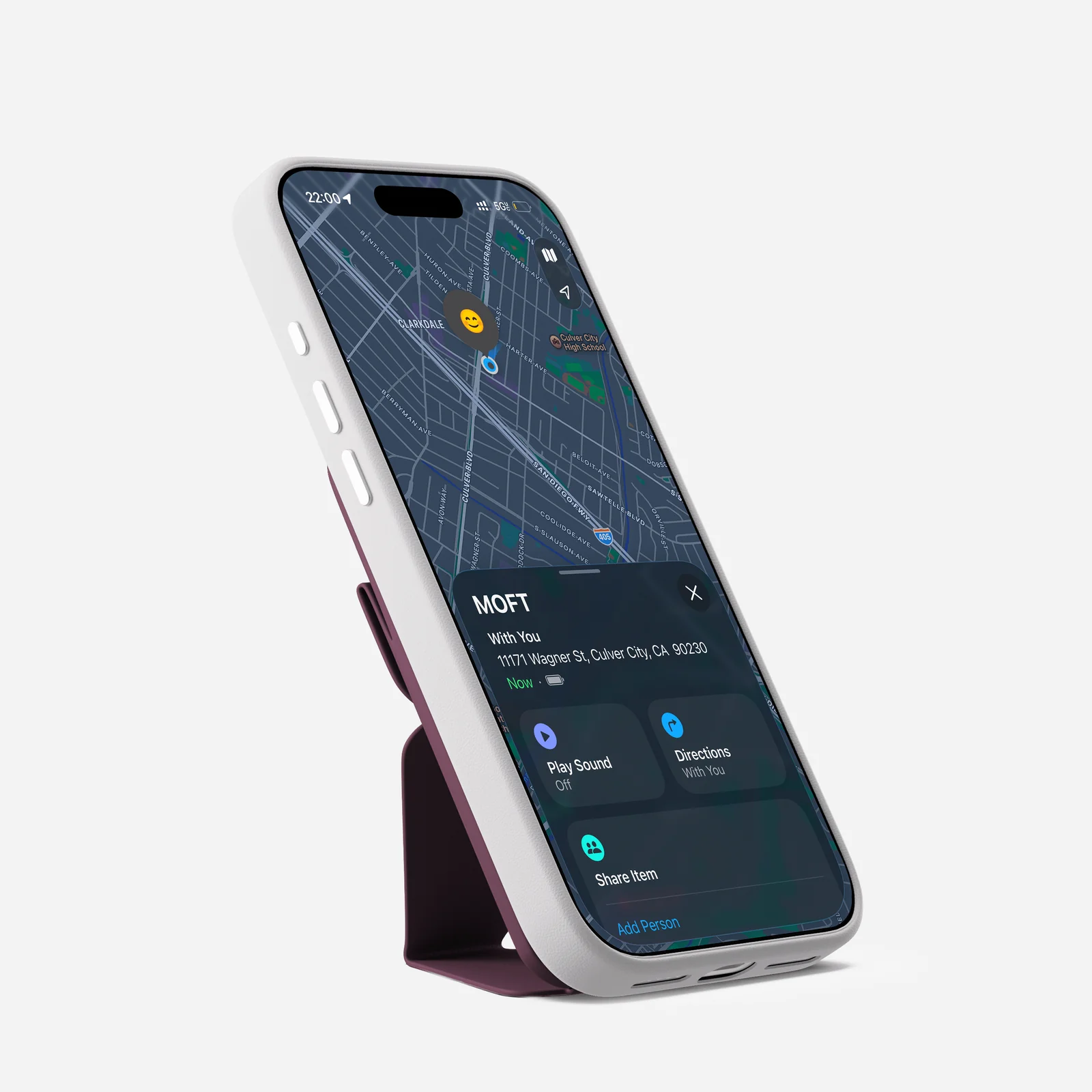 Trackable Phone Stand & Wallet 