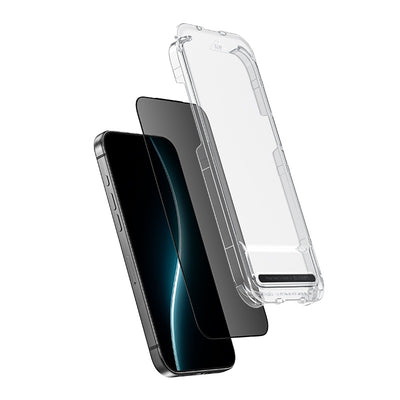 Benks Tempered Glass Ultra Shield Privacy for iPhone 17/16 Pro black