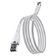 Benks 66W PowerWeave PD USB / Type-C Cable - 1M - Fast Charging and Enhanced Durability - White