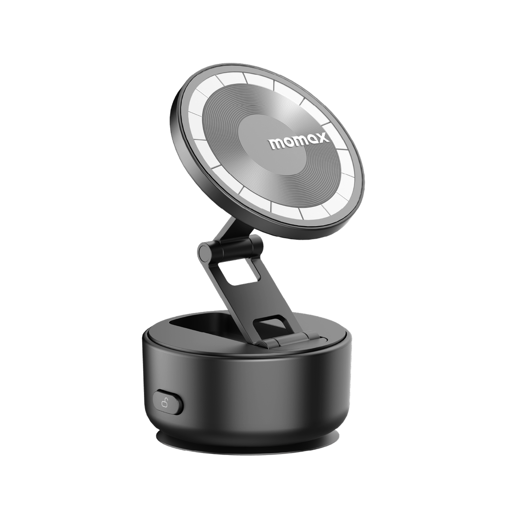 Momax 1-snap Go Auto Suction Magnetic Phone Stand - www.bestbuytech.com