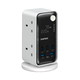 1-CHARGE 70W WORK FLOW 6-OUTLET DIGITAL DISPLAY POWER TOWER- www.bestbuytech.com