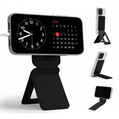 Moft Snap MOVAS Invisibal Phone Tripod Stand and Wallet Black