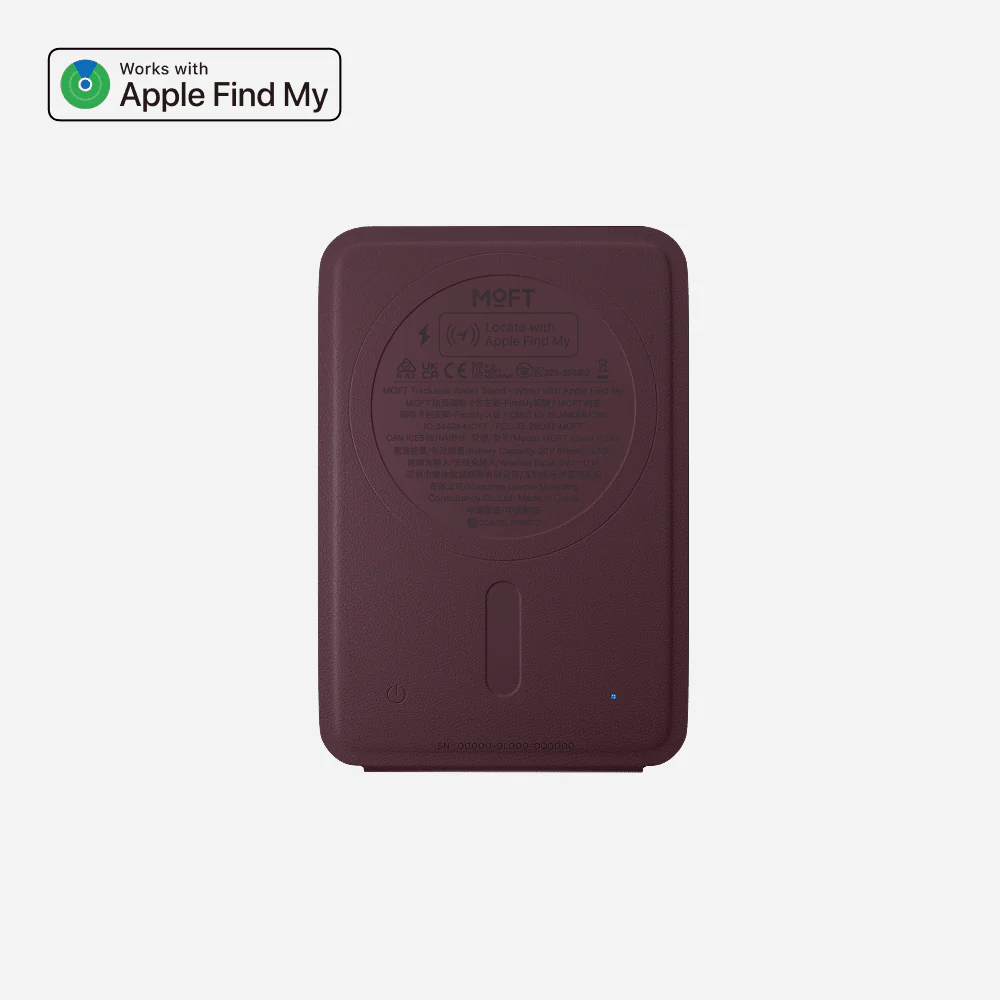 Moft Trackable Snap-on Phone Stand & Wallet
