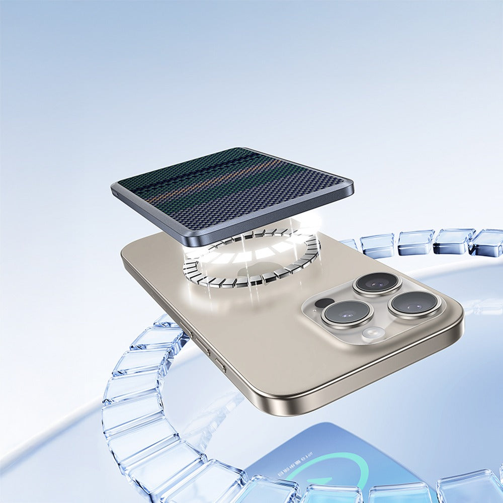 Benks MP15 ArmorGo M-safe Charging Ultra Thin Aurora Series Aramid Fiber Powerbank 15W 5000mAh