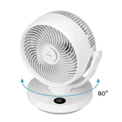 MOMAX AIROMA 3D AIR CIRCULATION DIFFUSER FAN - www.bestbuytech.com