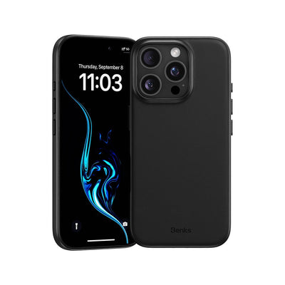 Benks Magnetic Vita Pro Silicone Case for iPhone 16 Pro black