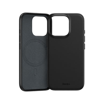 Benks Magnetic Vita Pro Silicone Case for iPhone 16 Pro black