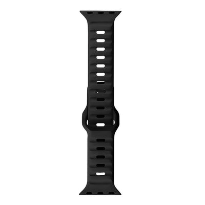 Pawa Lagos Premium Soft Silicon Straps | Ultra Black