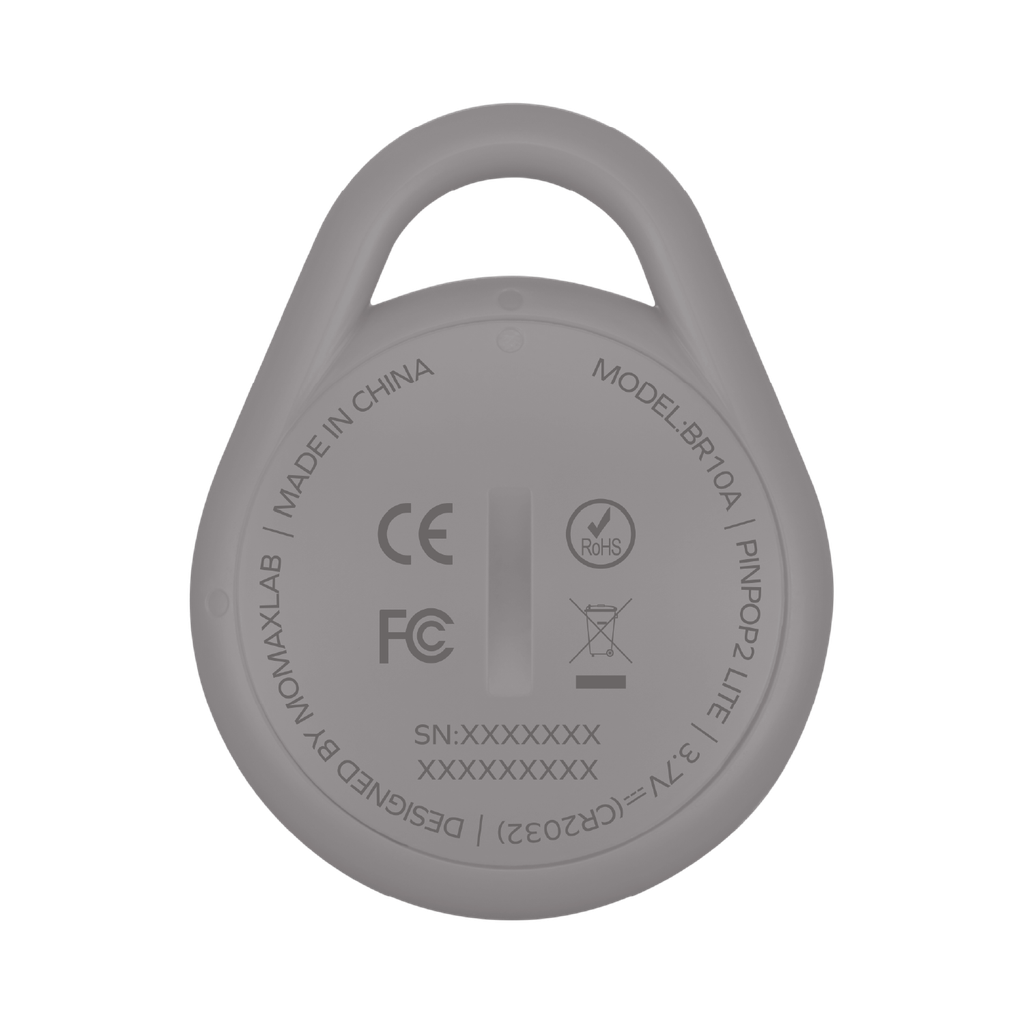 Momax Pinpop² Lite Find My Tracker Compatible With Apple Find My & Android Find My Devices