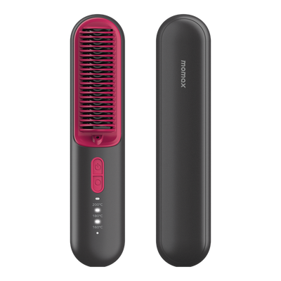 Momax Ultra Sleek Cordless Hair Straightener Brush