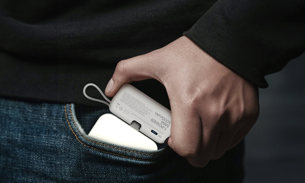 Momax 1-power Mini 5000mah 3in1 Power Bank With Usb-c Plug