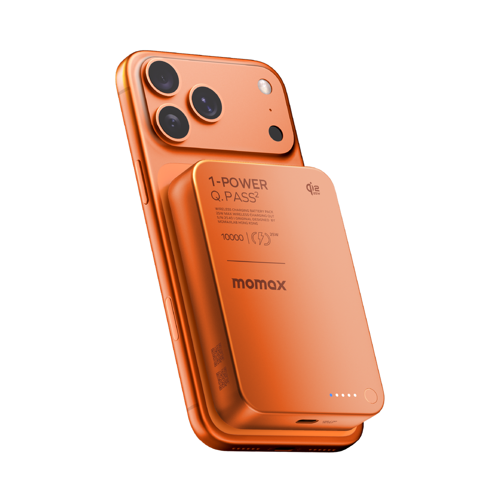 Momax 1-power Q.pass2 10000mah Wireless Power Bank - www.bestbuytech.com