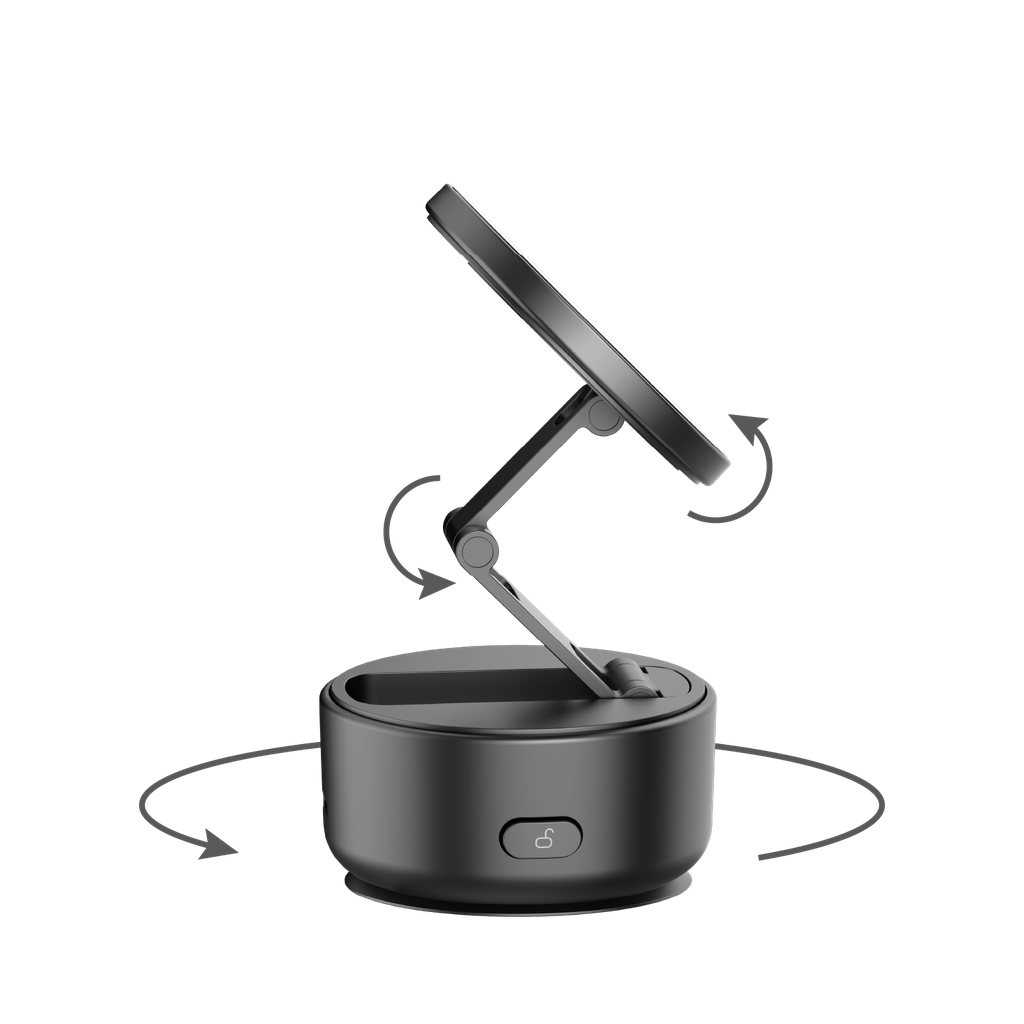 Momax 1-snap Go Auto Suction Magnetic Phone Stand
