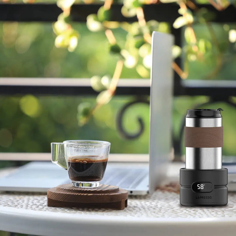 LePresso 4-in-1 Travel Coffee Set with 150ml Coffee Cup