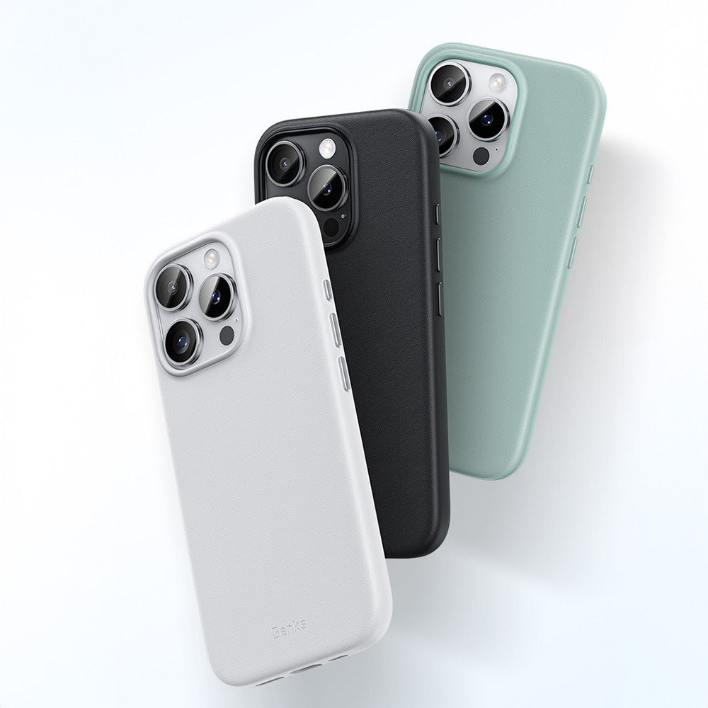 Benks Magnetic Vita Pro Silicone Case for iPhone 16 Pro black