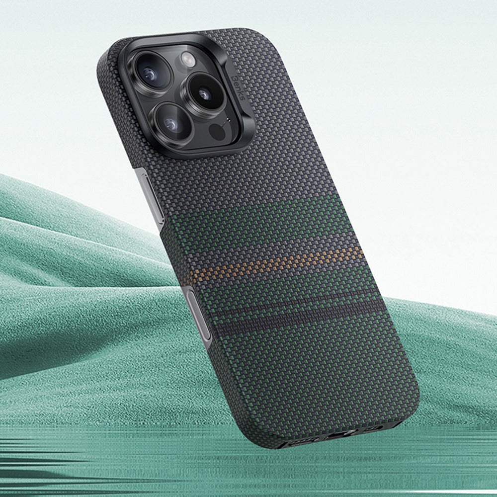 Benks Magnetic Armor Air Aurora Kevlar (600D) Case for Iphone 16 Pro