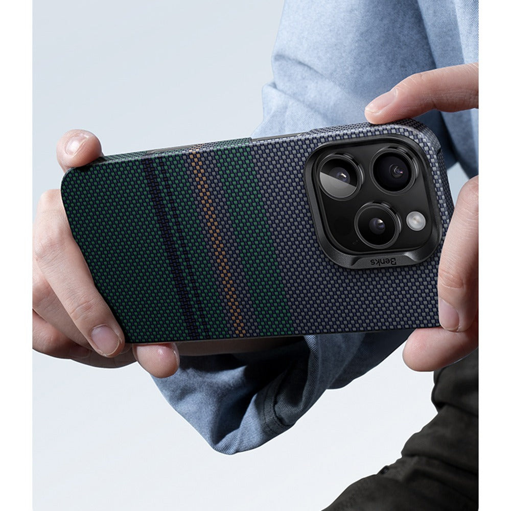 Benks Magnetic Armor Air Aurora Kevlar (600D) Case for Iphone 16 Pro