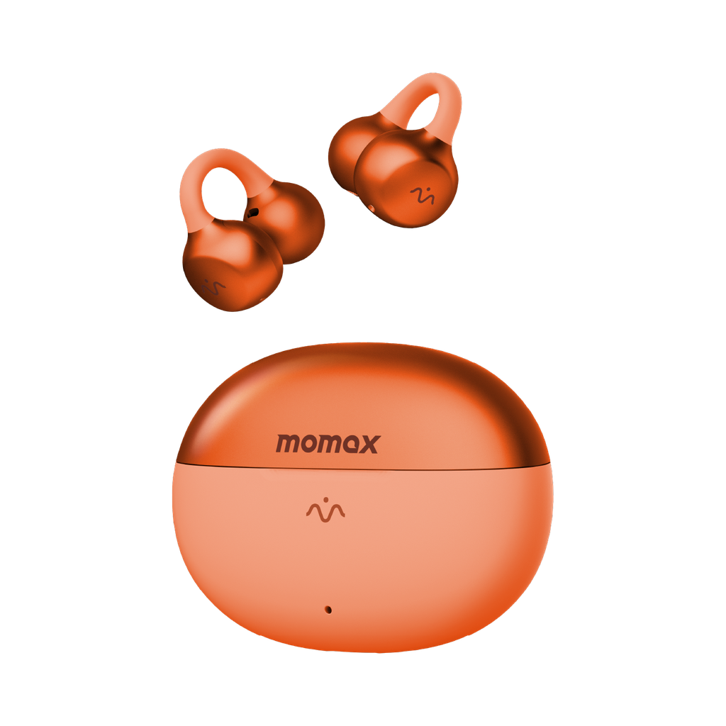 Momax 1-vibe Clip M.in.d True Wireless Enc Intelligent Clip on Earbuds