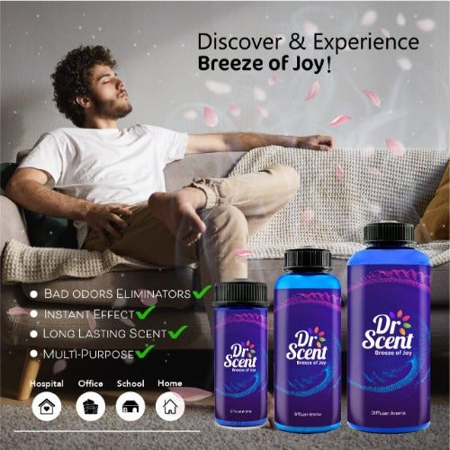 Dr Scent Breeze of Joy Diffuser Aroma Pink Pepper - 500ml