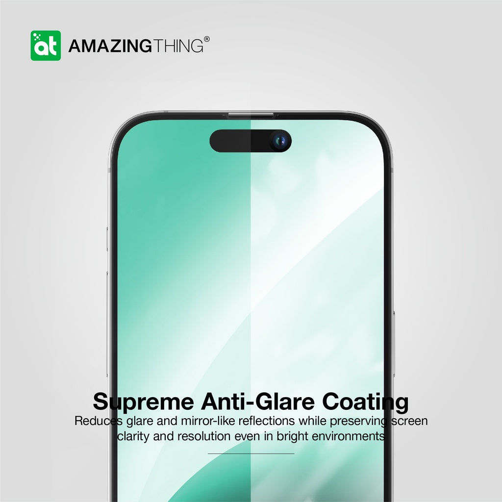 Amazingthing IiPhone 15 6.1 2.75d Fully Covered Radix Matte Glass