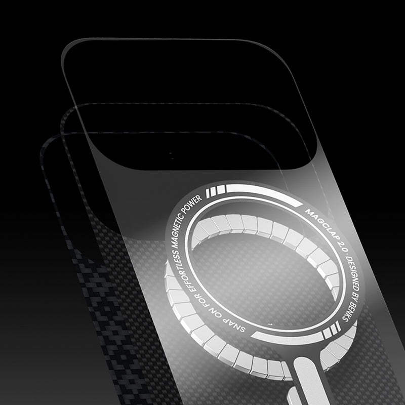 Benks ArmorAir ArmorGrid Phone Case Built with Kevlar® iP17(Black)