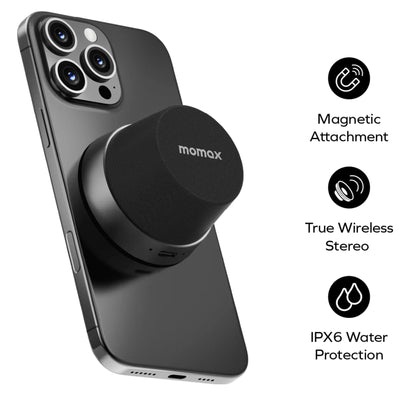 Momax 1-vibe Go Magnetic Wireless Speaker