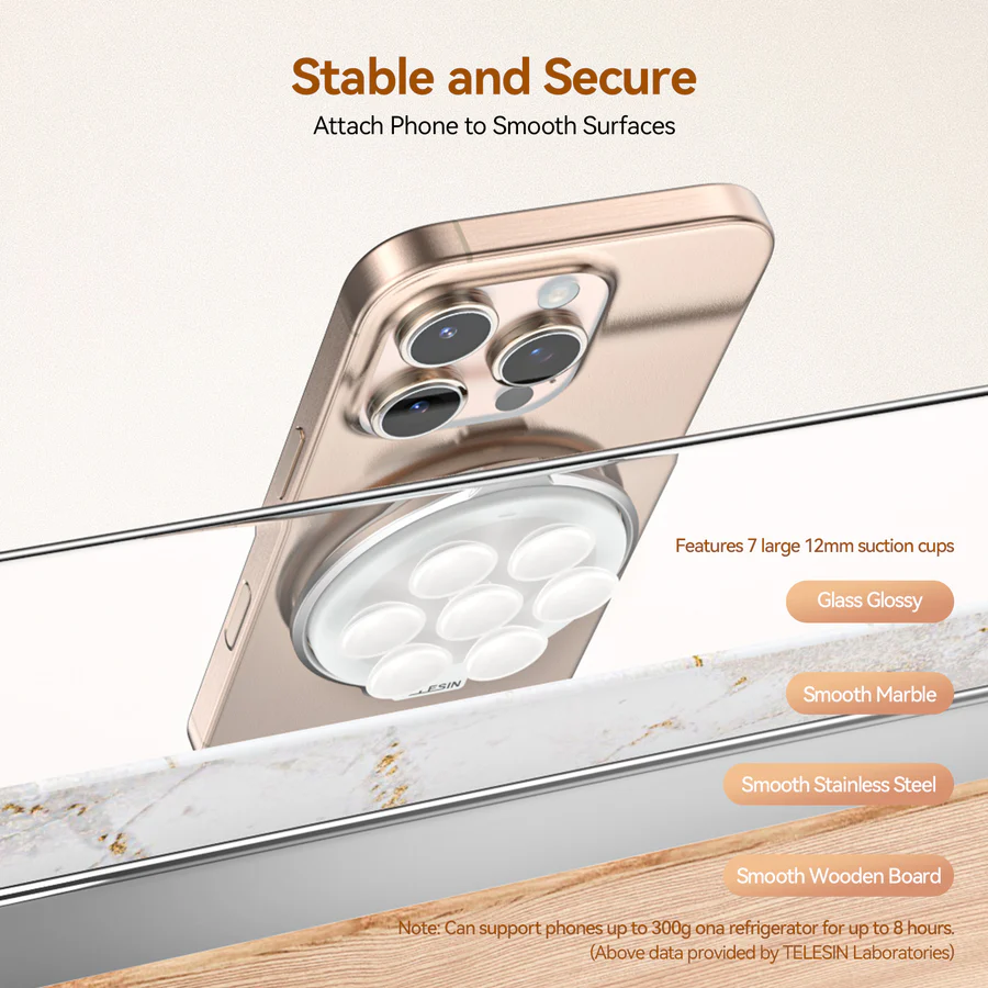 Telesin Magnetic Suction Cup Mount Telesin Magnetic Suction Cup Mount