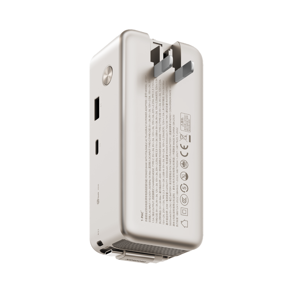 Momax 1-pac⁺10000mah 3in1 Hybrid Gan Battery Pack - www.bestbuytech.com