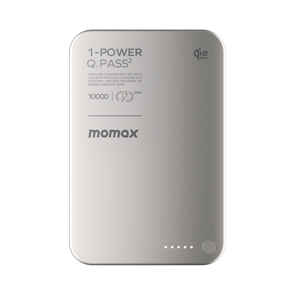 Momax 1-power Q.pass2 10000mah Wireless Power Bank - www.bestbuytech.com
