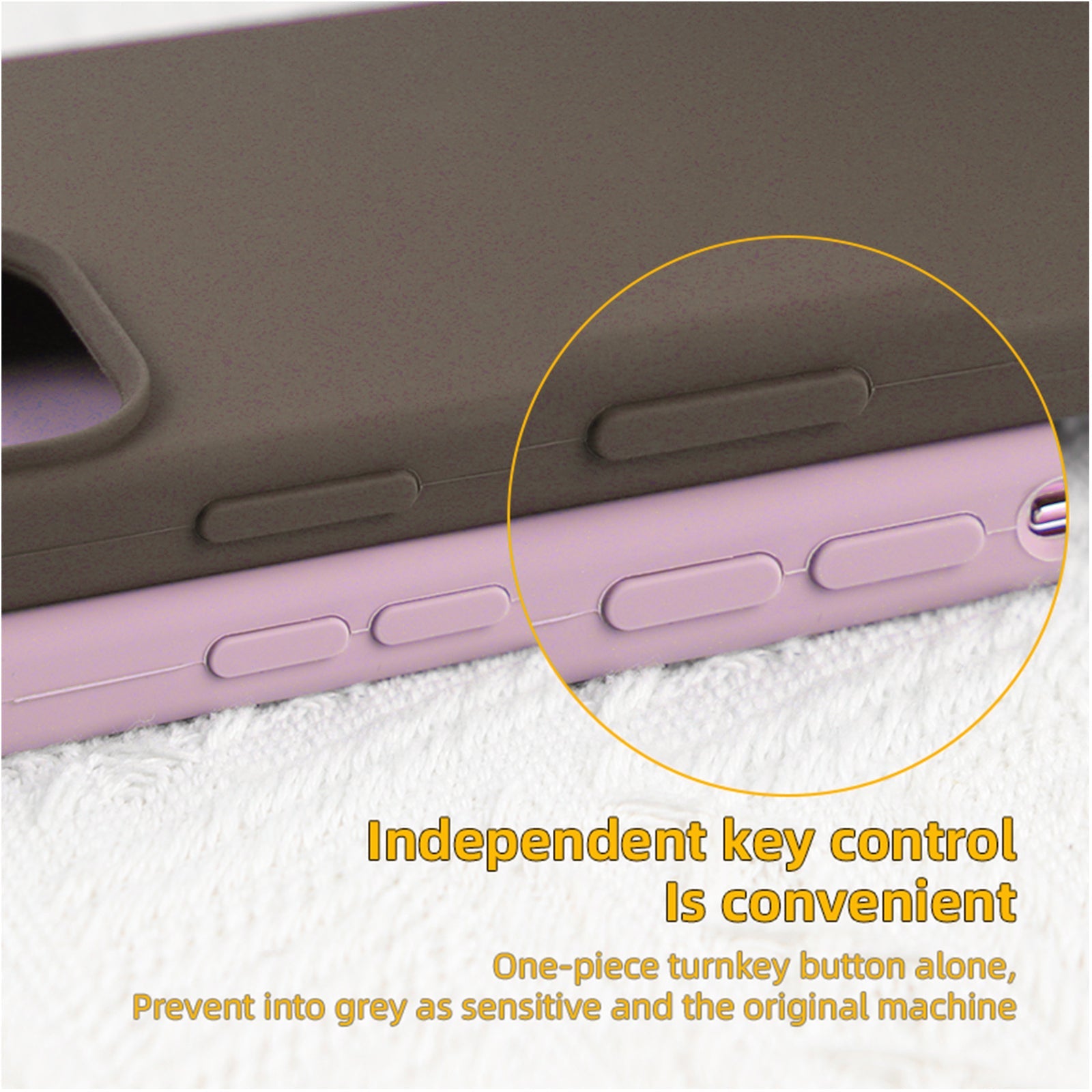 UGREEN Silky Silicone Protective Case for iPhone 13 - Light Pink UGREEN Silky Silicone Protective Case for iPhone 13 - Light Pink