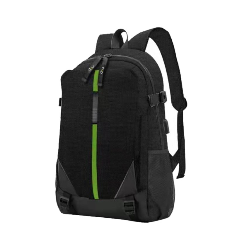 GOUI BACKPACK WITH GREEN STRAP 20LTR DIM-30*50*16CM GOUI BACKPACK WITH GREEN STRAP 20LTR DIM-30*50*16CM