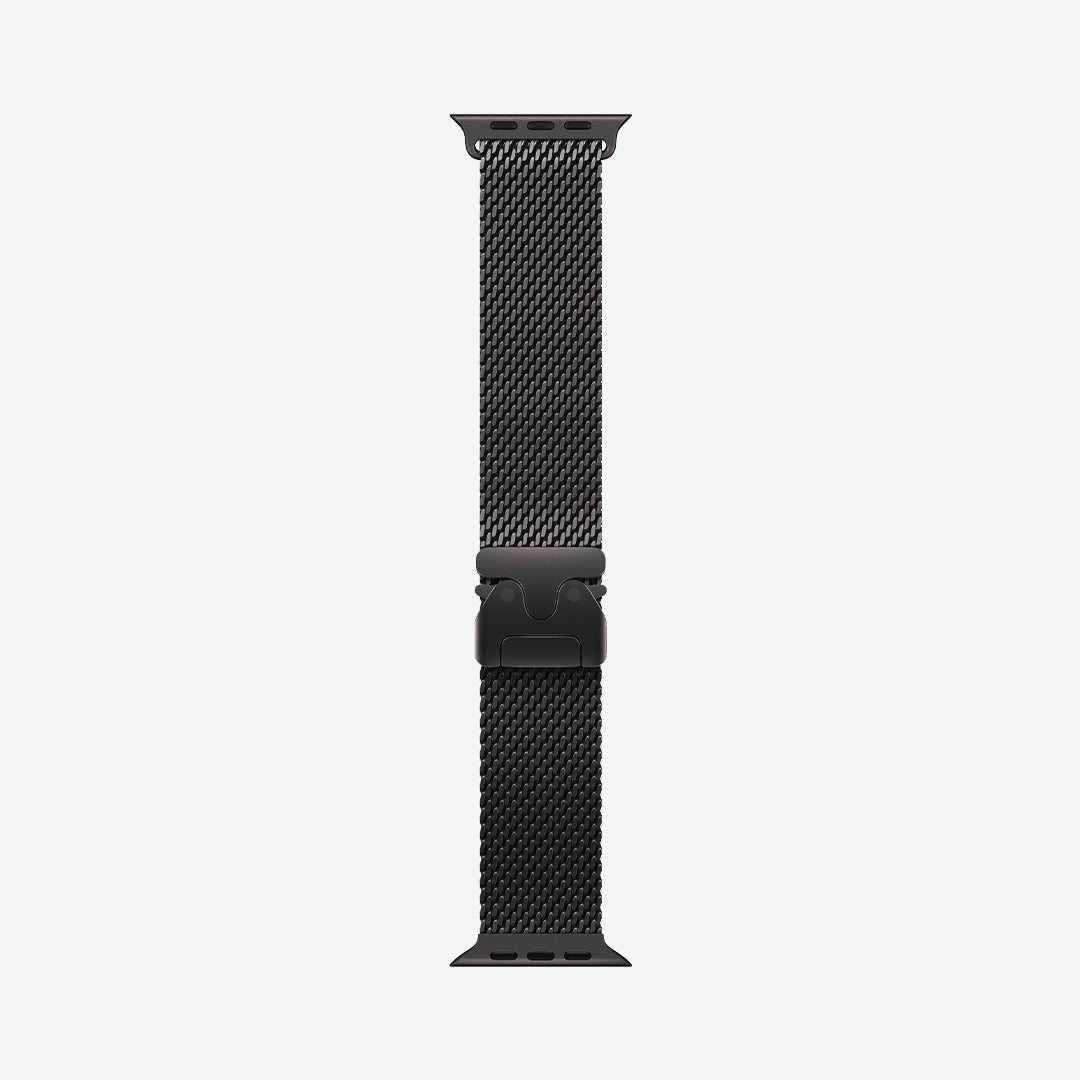 Apple Watch Ultra 2 GPS + Cellular | 49mm Natural Titanium | Milanese Loop | Black - Best Buy Tech