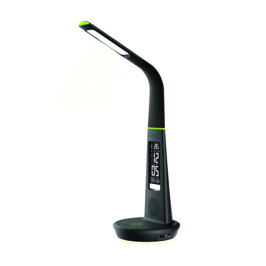 Goui - Nuru Ultra Table Lamp Wireless 10W + Speaker  Equipped with Power Delivery 30 W and Qualcomm 3.0 technology. - Best Buy Tech