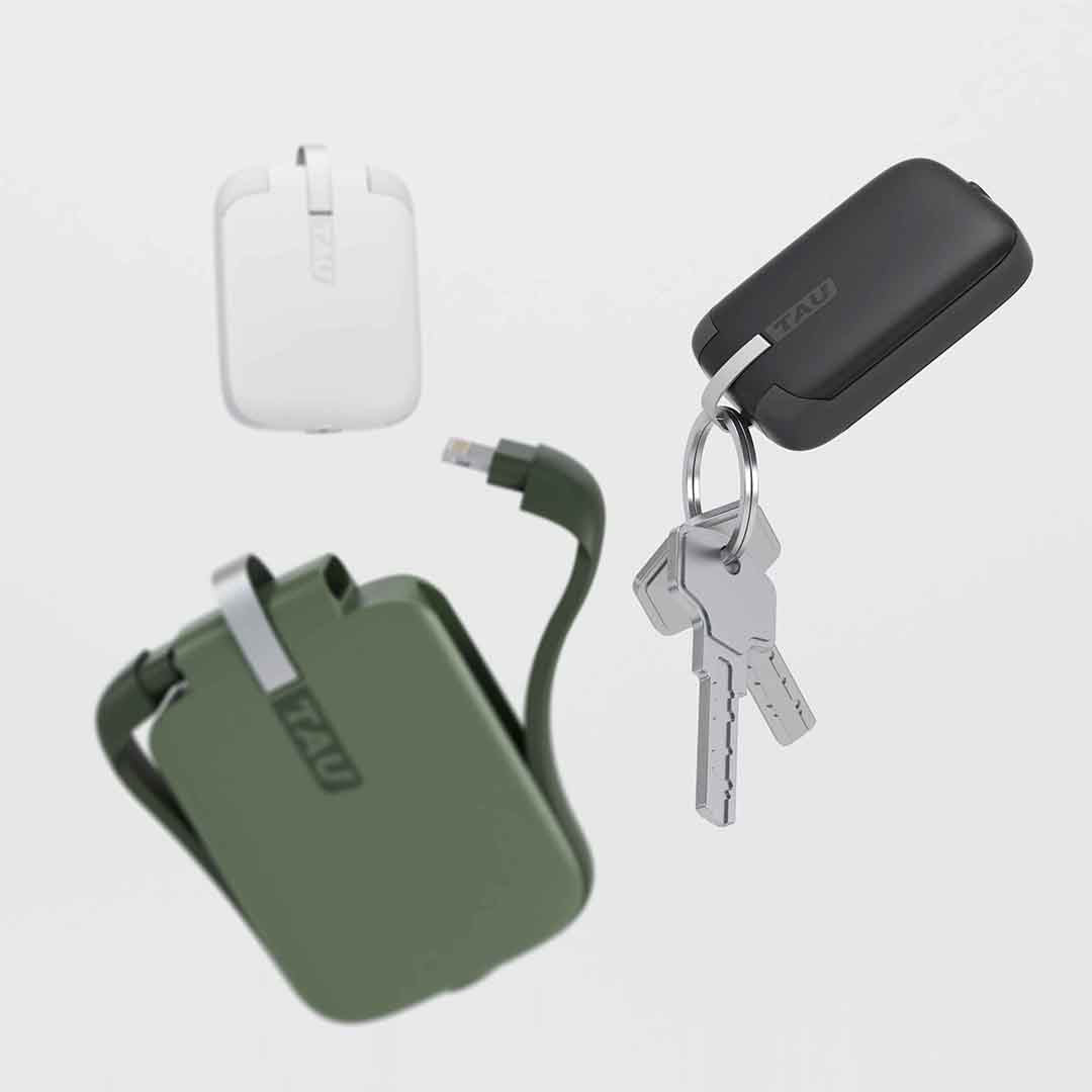 Rolling Square - TAU 3in1 Powerbank 1400 mAh Rolling Square - TAU 3in1 Powerbank 1400 mAh