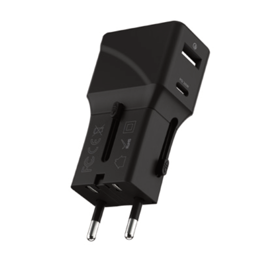 Rolling Square - Pocket Travel Adapter Rolling Square - Pocket Travel Adapter