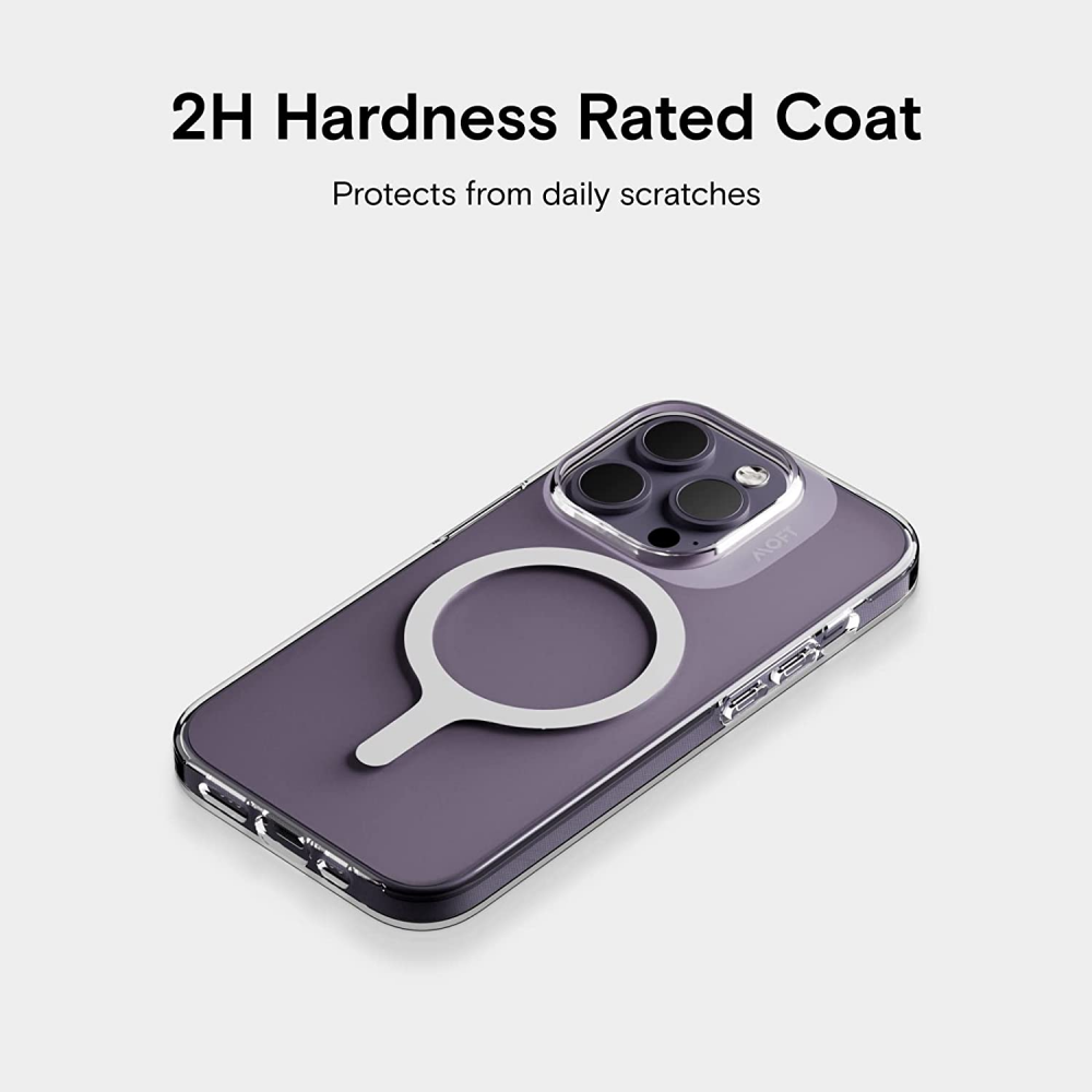 Moft iPhone 14 Series Magnetic anti-drop mobile phone protective case - Clear Moft iPhone 14 Series Magnetic anti-drop mobile phone protective case - Clear