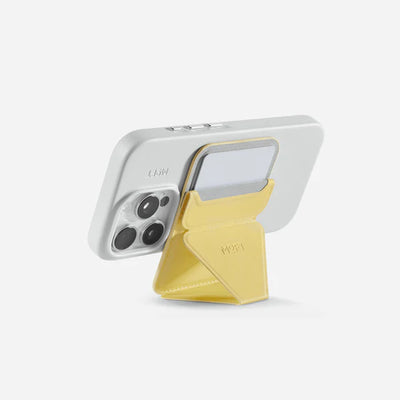 MOFT Snap-On Phone Stand & Wallet mini MagSafe Compatible - Yellow
