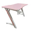 E-Sport Gaming Desk 1.4M Pink colour With Light,Stickers,Cup Holder, Headphone Hook