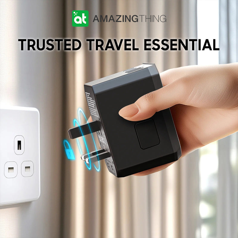 Amazingthing travel adapter qatar