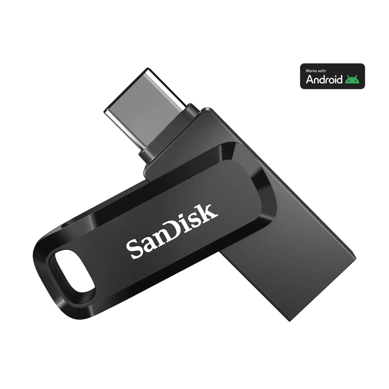 SANDISK ULTRA DUAL DRIVE GO USB TYPE C FLASH DRIVE - 128GB