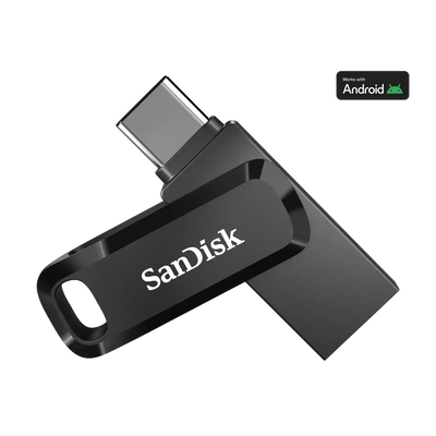 SANDISK ULTRA DUAL DRIVE GO USB TYPE C FLASH DRIVE - 128GB