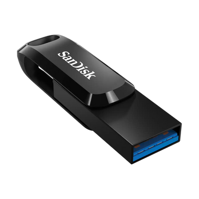 SANDISK ULTRA DUAL DRIVE GO USB TYPE C FLASH DRIVE - 64GB