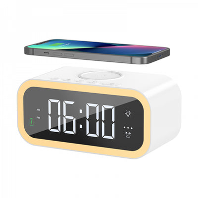 WIWU Wi-W015 2 in 1 wireless charger& alarm - Best Buy Tech