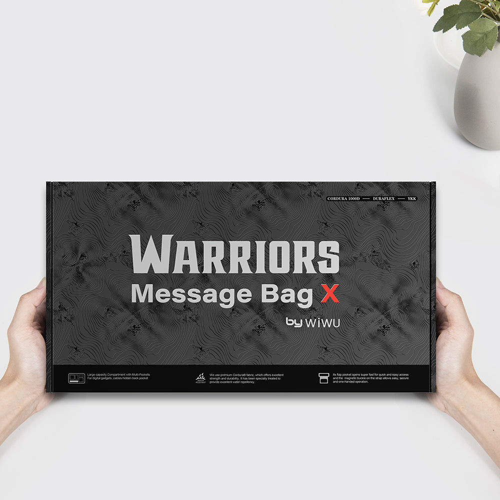 Wiwu Space Exploration Message Bag X - Black Wiwu Space Exploration Message Bag X - Black
